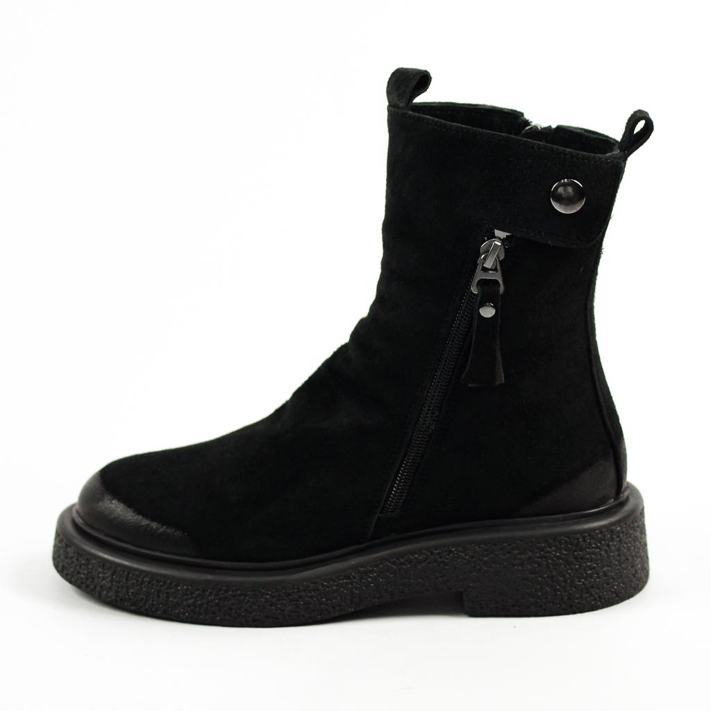 Ботинки зимние Evromoda 907237 36 Черные замша