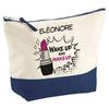 Trousse de maquillage - PLANETEE - Eléonore Wake Up and Makeup - Grand format - Impression sublimation HD - Coton