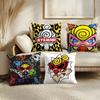 Brand H-Hysteric M-Minis Cushion Cover Soft Short Plush Pillow Cover Smooth Cozy Texture Aesthetic Cushion Case Home Decor