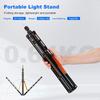Выдвижная дорожная стойка для света 7,2 фута 2,2 м Прочная легкая регулируемая портативная тренога из алюминиевого сплава с сумкой для переноски для фото