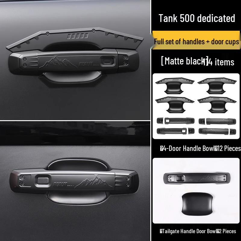 Tank 500 Hi4t/z Car Door Handle Bowl Decorative Anti-scratch Sticker