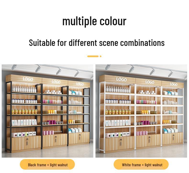 Multi-layer Display Shelf for Cosmetics, Pet Supplies, Baby Products, and Stationery