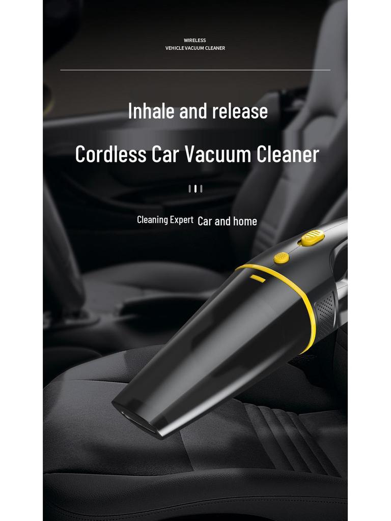 Мини-ручной портативный пылесос высокой мощности двойного назначения для автомобиля и дома
