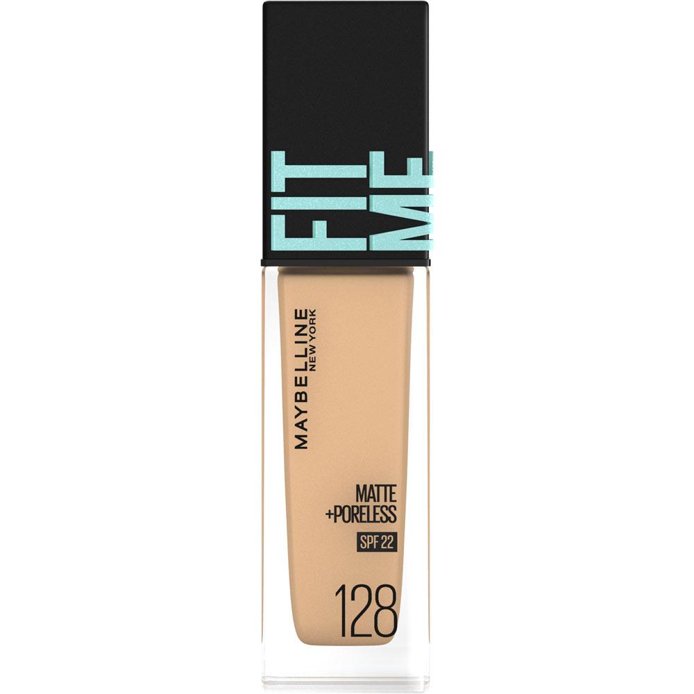 Maybelline Fit Me Liquid Foundation R 128 Skin Makeup After Conditioning the Skin with Lotion and Primer, Take an Appropriate Amount of Foundation On