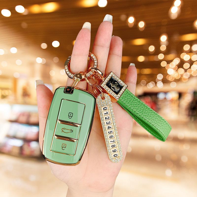 Применимо к набору ключей Changan cs75 Yidong cs55 автомобиль Yuexiang cs35 Ruicheng cc Ruicheng cc Xinlingxuan чехол с пряжкой