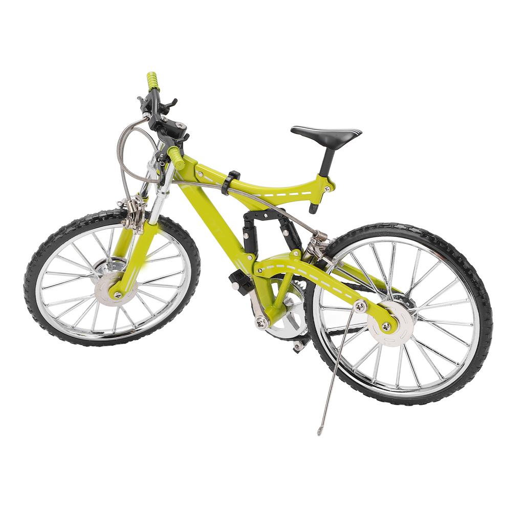 Bike Model Detachable Design 110 Scale Metal Rubber Decorative Miniature Toys Bike for Shelf