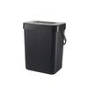 Wall Mounted Kitchen Bin Plastic Small Countertop Compost Bin Simple Food Waste Basket