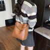 Bag New Autumn Trend Bucket Bag Texture Large Capacity Portable Messenger Bag Shoulder Bag Women