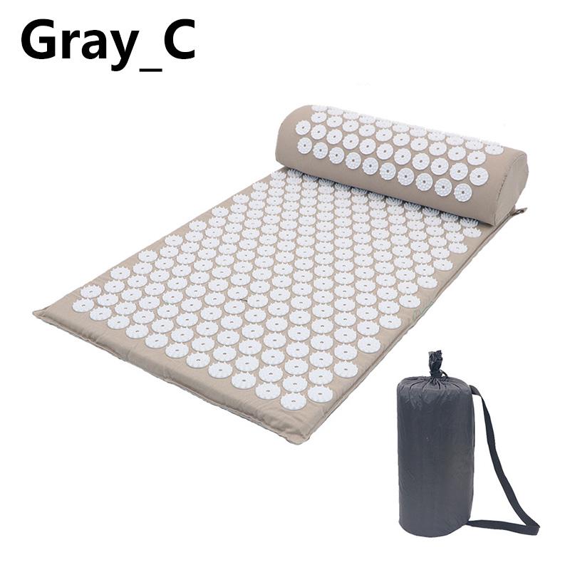 Лотос Массажер Подушка Шипы Коврик Боль в спине Домашний фитнес Снятие стресса Тренажерный зал Акупунктура Йога Коврик Расслабляющая Подушка Тело