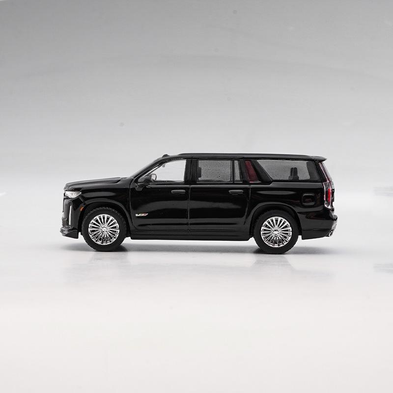 1/64 Cadillac Escalade Внедорожник Сплав Модель автомобиля Литой металл Мини-транспортные средства Модель автомобиля Симуляция Миниатюрный масштаб Детская игрушка Подарок Украшение