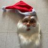 Cute Santa Claus Latex Mask Masquerade Beard Mask For Christmas Party Cosplay