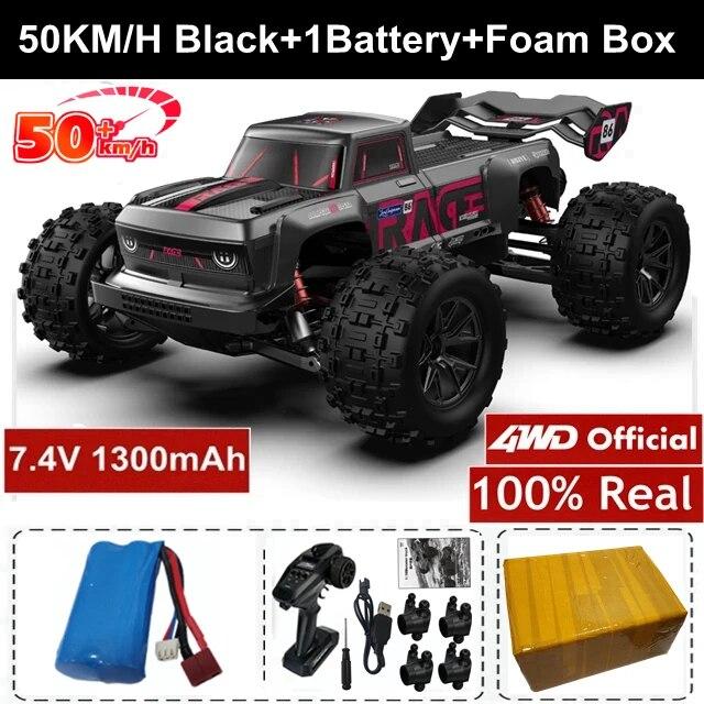 4WD RC Car 4x4 Off Road Drift Racing Cars 50 или 70 км/ч Супер бесщеточный высокоскоростной радио водонепроницаемый грузовик игрушка с дистанционным управлением для детей