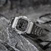 Casio Коллекция GMW B5000 1A Часы с солнечным питанием Металлический ремешок Унисекс Черный циферблат GMW-B5000-1A(Watch4--)