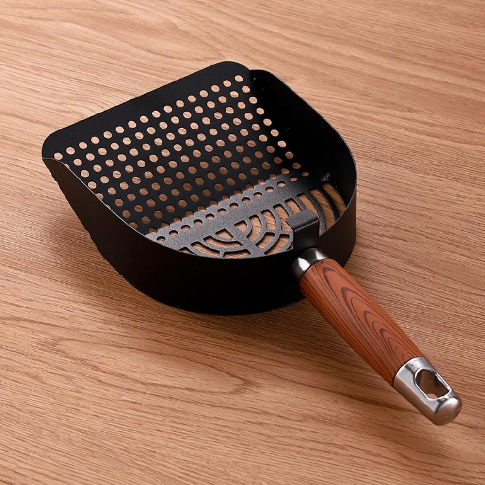 Deep Shovel Cat Litter Scoop Stainless Steel Toilet Garbage Picker Pet Cleaning