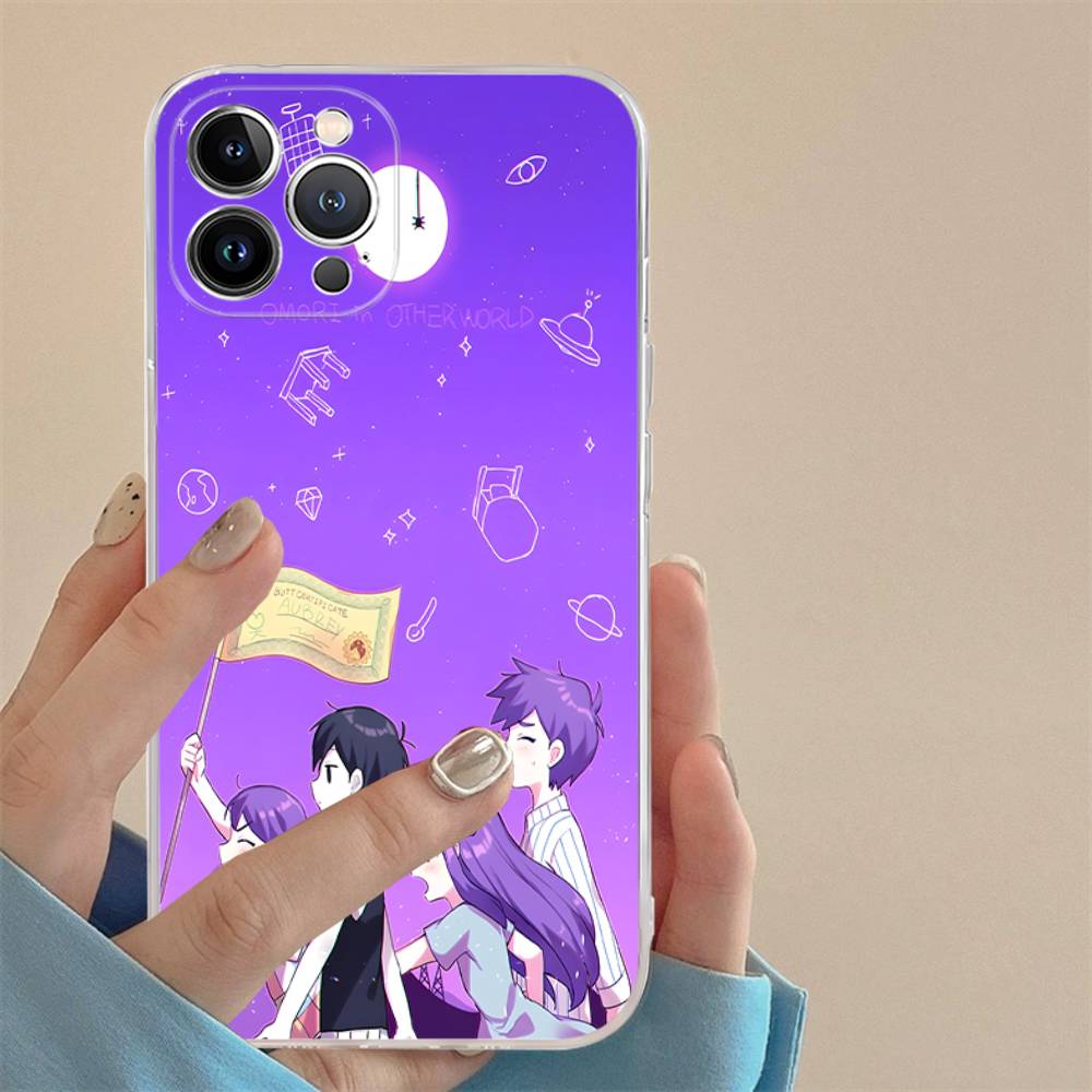 Игра Omori Для iPhone 17 16 15 14 13 12 11 Pro Max Plus Mini Чехол Для Прозрачного Чехла