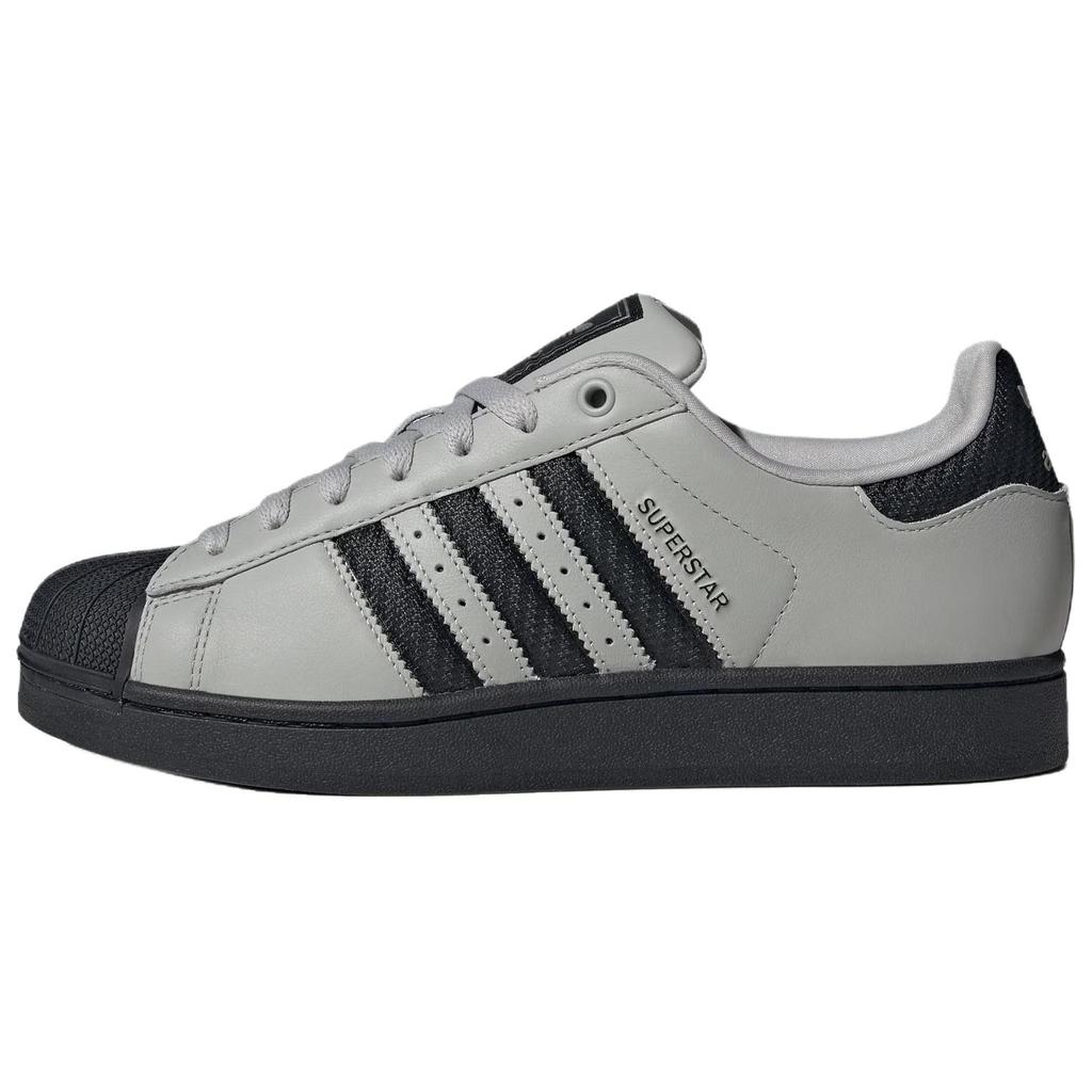 Adidas Originals Superstar 2 Classic Shell Toe Sneakers Unisex Sneakers Gray Black JQ3183