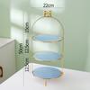 Light Luxury Multi-layer Cake Stand  Afternoon Tea and Snack Stand  Wedding Supplies  Table Stand  Cosmetic Storage Stand