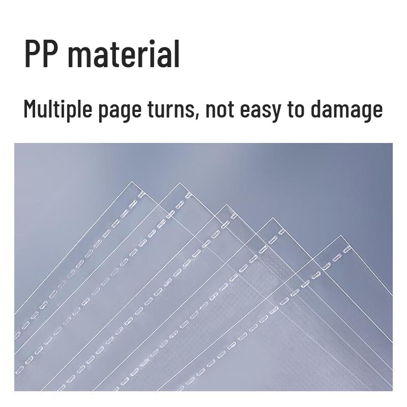 Deli A4 11-Hole Document Sleeves