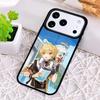 Чехол для телефона Genshin Impact Альбедо для iPhone 17 Air 16 15 11 12 14 13 Pro Max Ударопрочный чехол