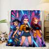 Kpop cartoon Blanket Flannel Blanket for bed, sofa, Camping, Hiking, Picnic Essentials, gift for family Fan gifts