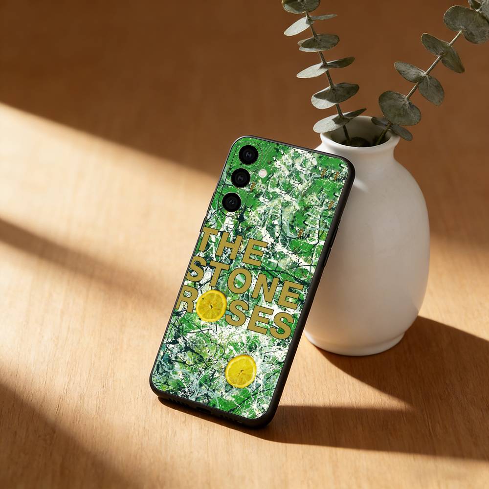 The Stone Roses Band Phone Case For Samsung Galaxy A20,21s,22,31,32,52,53,72,73,80,91 Soft Black Shell