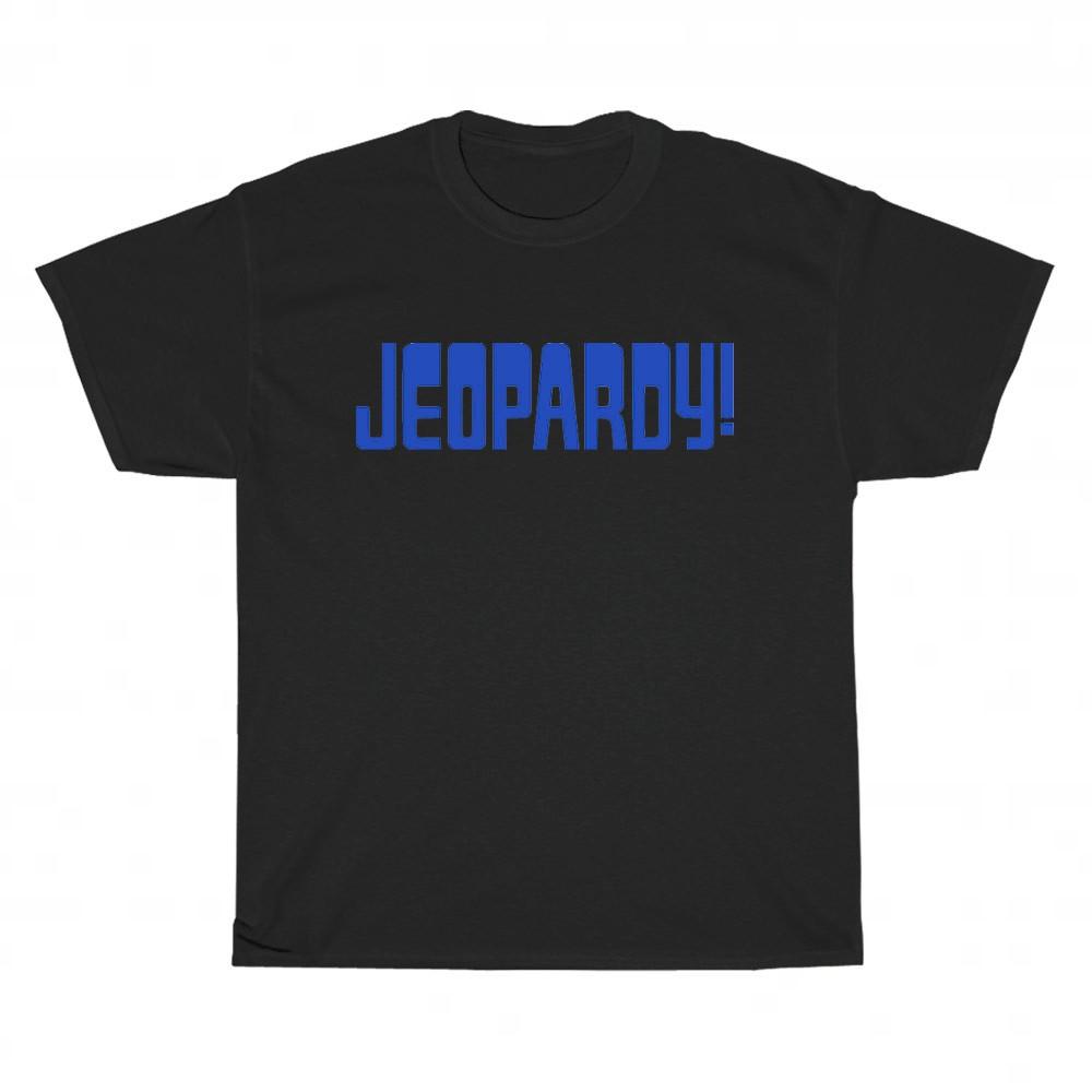 New Jeopardy Game Show Logo Unisex T-Shirt Funny Size S to 5XL