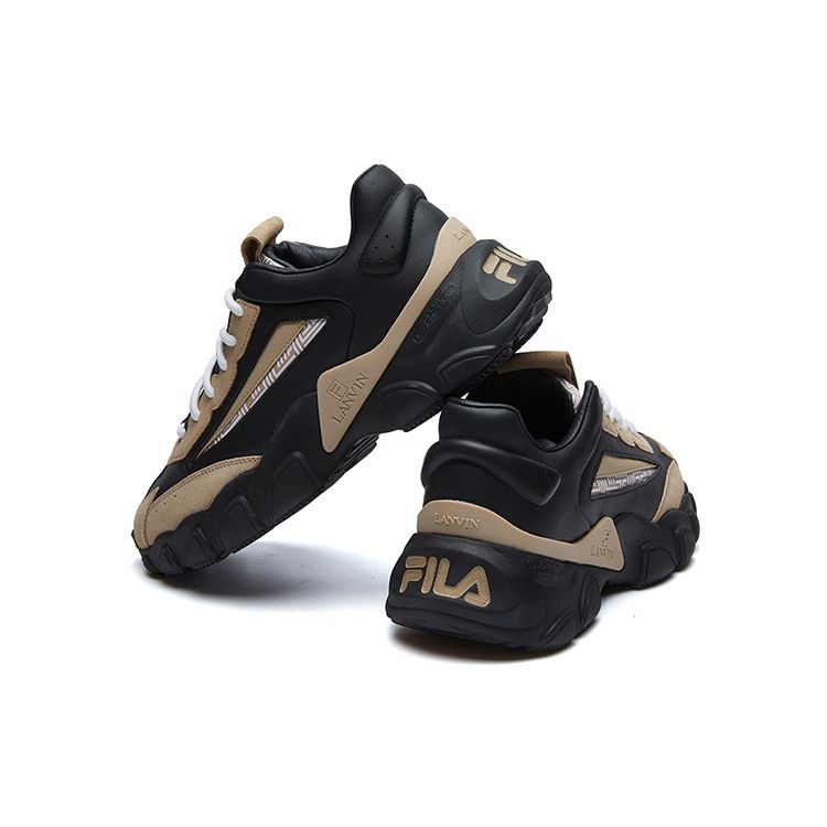 Fila Модные кроссовки Мужские кроссовки Черно-желтые F12M144145FBN