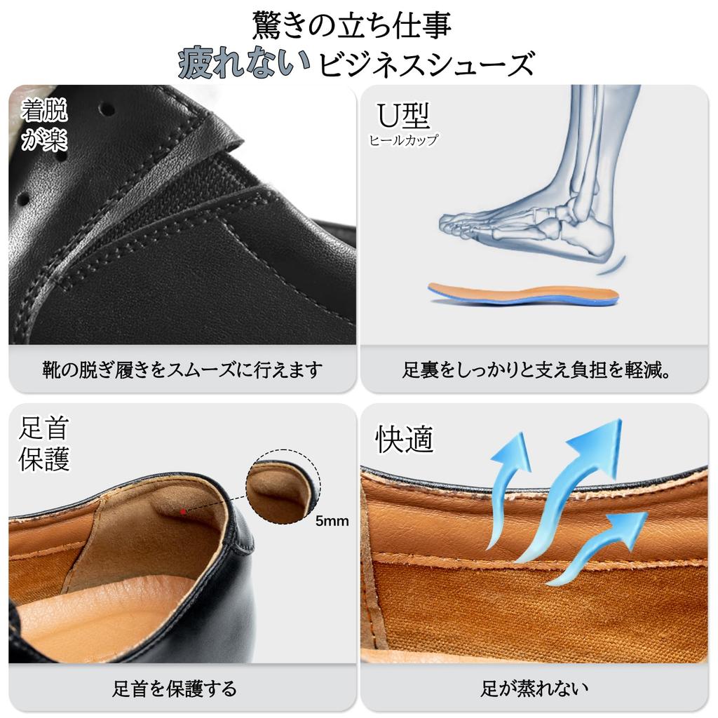 Business Leather Dress Straight Genuine Inner Lightweight and [Foxsense] Shoes, Shoes, Men's Shoes, Tip, High-end Gentleman's Shoes, Leather, Wing,