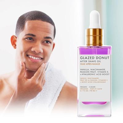 Увлажняющее успокаивающее масло после бритья с эффектом фиолетового пончика 90 мл