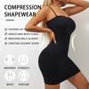 Боди для коррекции фигуры без бретелек, женский корсетный бодикон, бесшовное однотонное платье большого размера с контролем живота