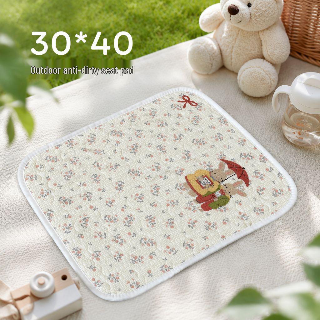 Portable Anti-Dirt Seat Cushion for Travel: High-Speed Rail, Airplane, Bus, Train, Subway