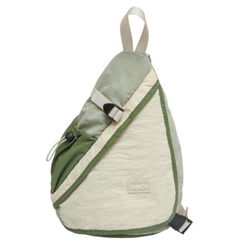 Outdoor Bag, Casual Crossbody Bag, Simple Chest Bag, Fashionable and Versatile Sports Backpack