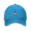 Hot Stuff Hot Sauce Pattern in Black Baseball Cap Hat Unisex Horse Hat Trucker Cap Golf Wear Unisex Womens