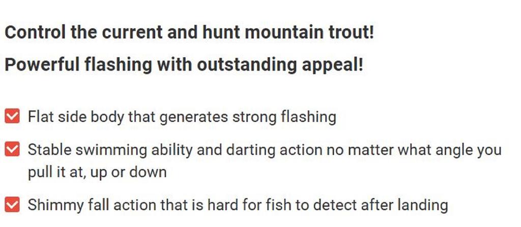 Yo Zuri Duel Hardcore Trout Heavy Flat 40S Sinking Lure F1260-HKVY (7962)