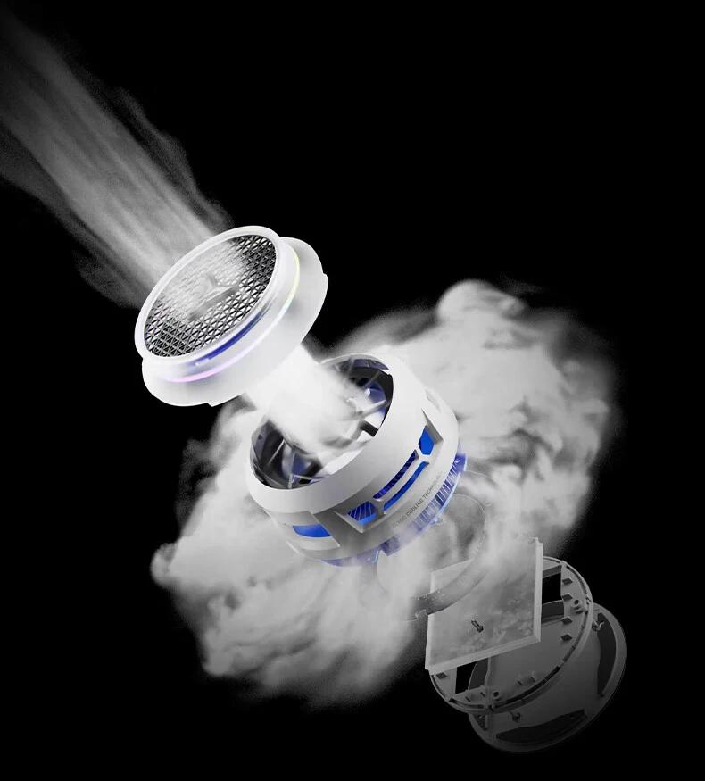 Flydigi B9X/B8X Cellphone Cooler Frequency Conversion Super Heat Dissipation Magnetic Radiator RGB Light For iPhone/iPad/Android
