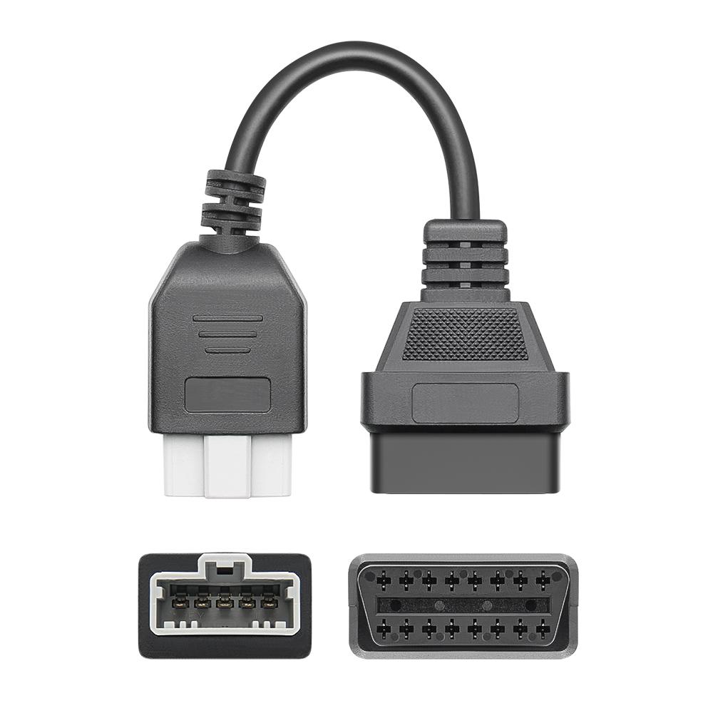 3-контактный 5-контактный для Honda, 16-контактный инструмент OBD2, 3-контактный, 5-контактный, 16-контактный OBD 2, удлинительный кабель ELM327, автомобильный диагностический разъем, адаптер, кабель