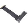 PCIe 4.0 X4 Extension Cable NVMe Adapter Card 8GBCelsiuss Magnetic PCIe Expansion Card for GPU NIC Expansion Device