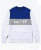 SHIRTER Худи со разрезом (синий) Sbts005