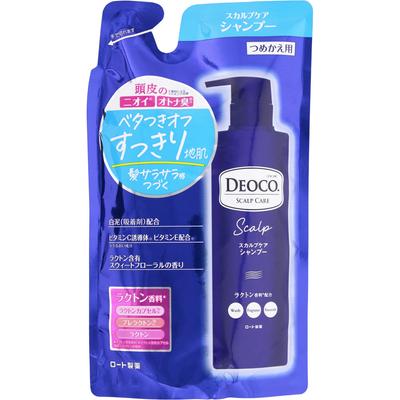 Deoco Scalp Care Shampoo для сменного блока 370 мл Другое (проверьте замки, очистители языка и т. д.) Шампунь/кондиционер (премия) <After rinsing hair and scalp