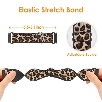 20 мм 22 мм нейлоновый ремешок для Garmin Vivoactive 4 3 HR, браслет для часов Venu 2 SQ Forerunner 645, эластичный браслет, Fenix 6 5 Pro