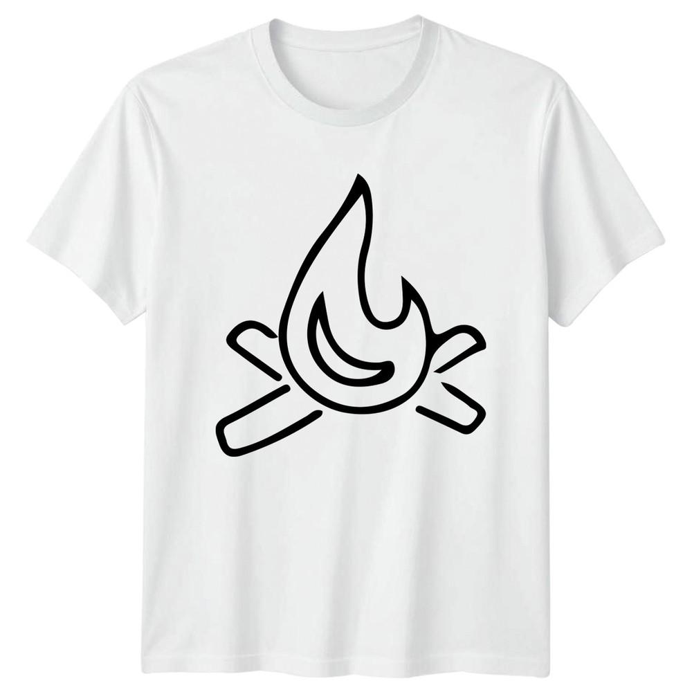 Life Is Better Around A Campfire TShirt Campfire Birthday Gift For Him And Her
