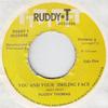7-дюймовая пластинка RUDDY THOMAS - You And Your Smiling Face none Ruddy T Records 1987 Ямайка Регги, Ска и Даб