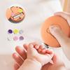 Детский электрический набор для стрижки ногтей, детский маникюрный набор с полировщиком 6 шт. для новорожденных