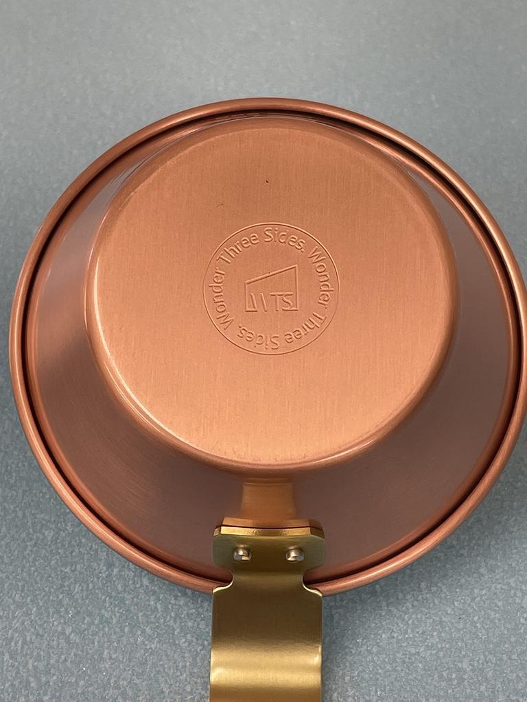 Чудо Трехсторонняя Медная Чашка Шелла Минимальная Кемпинговая Тарелка Аварийные Припасы Рыбалка Кемпинг Барбекю Цубаме Сандзё Медь Медь Шелла Сделано в Японии