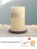 Большой европейский набор белых ароматических свечей: Ароматерапевтическая свеча-столбик с эфирным маслом для украшения спальни