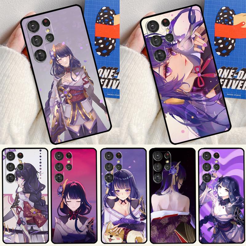 Чехол для телефона Genshin Impact с Баалом для Samsung Galaxy S25 Ultra S23 S20 S21 S22 S24 FE S9 S10 Plus S24 Ultra