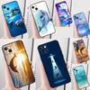 Чехол для телефона с дельфином на океанском фоне для iPhone 16 Pro Max 16e 12 13 Mini 11 14 15 Pro Max XR 15 16 Plus Защитный чехол