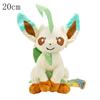 New Plush Toys Shine Eevee Umbreon Espeon Jolteon Flareon Vaporeon Glaceon Kawaii Pikachu Peluche Anime Dolls Kids Gift