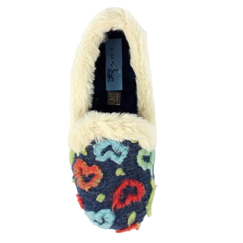 Lunar Womens/Ladies Truffle Slippers