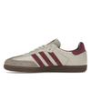 Adidas Samba OG Putty Grey Maroon Unisex Sneakers Gold-Metallic ID1482